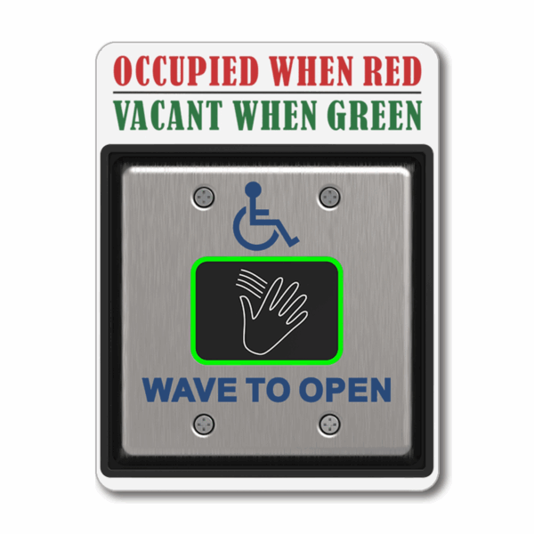 Illuminated Wave to Open Switch (with Occupied/Vacant )
