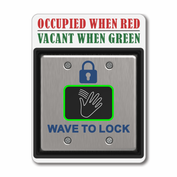 Illuminated Wave to Lock Switch (with Occupied/Vacant)